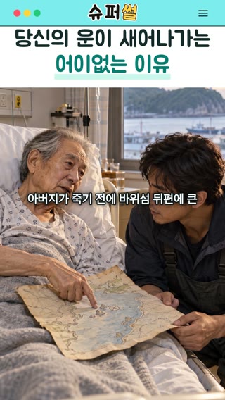 당신의 운이 새어나가는 어이없는 이유 영상의 한 장면
